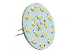 Ledlamp-15Leds-10-30V-G4-rug-2700k