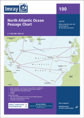 IMRAY 100 Atlantische passage kaart