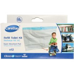 Toiletzak Care Bag. 12 stuks