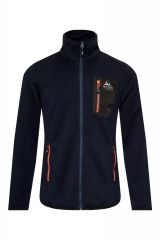 Nordberg Heren Fleece Noa Navy Melange