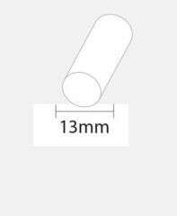 PVC-ronde-pees-PVC-Plugging-13mm-wit-1mtr