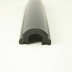 PVC-pees-voor-aluminium-profielen-Insert-PVC-1000-Zwart