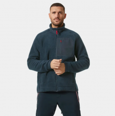 Panorama Pile block jacket Heren Helly Hansen fleece navy