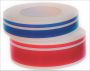 Waterlijn tape 2 strepen Rood 34mm