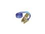 Spanband met ratelgesp- s-haak 25mm 5.0m bLauw